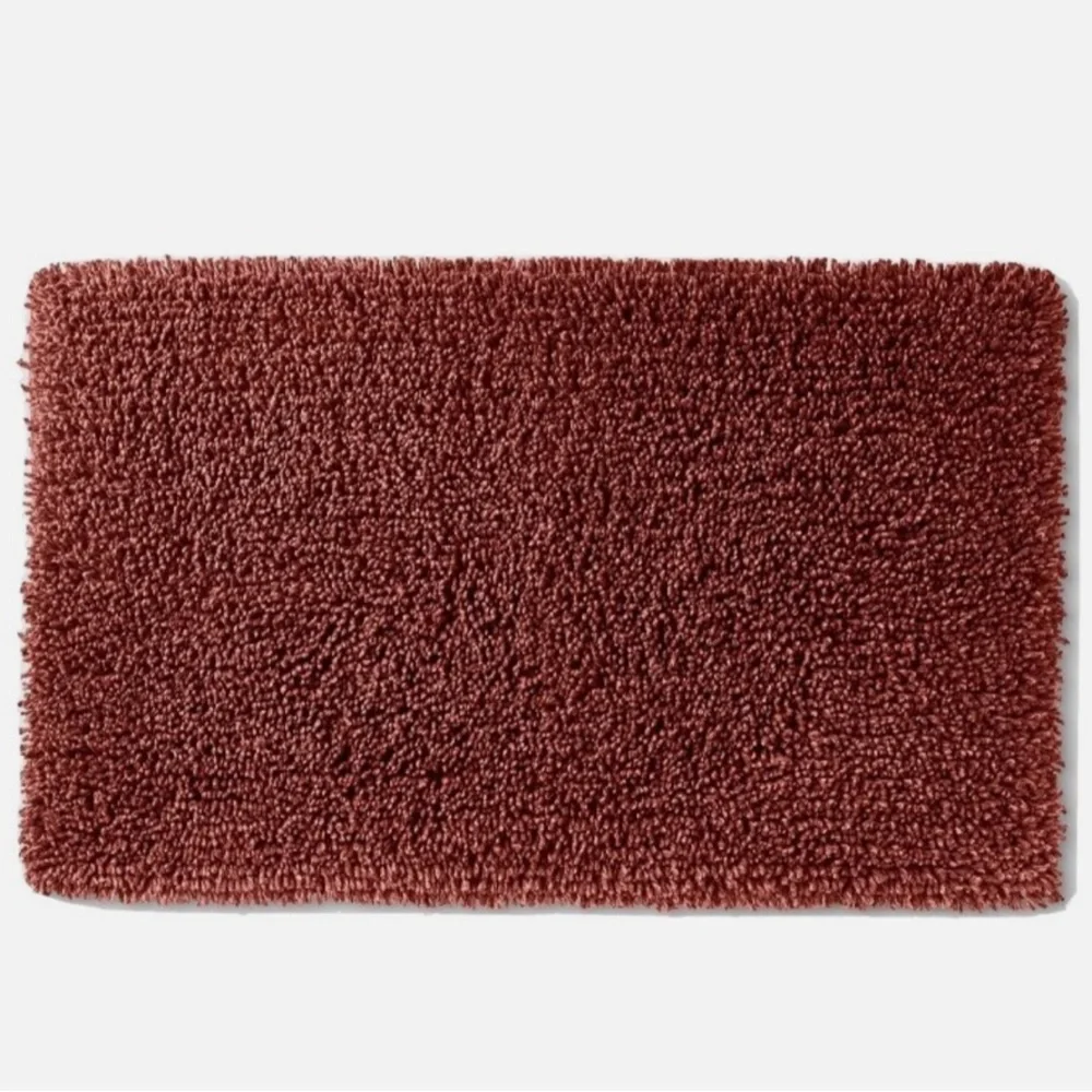 NWT Casaluna Melange Looped Plush Brown Bath Mat